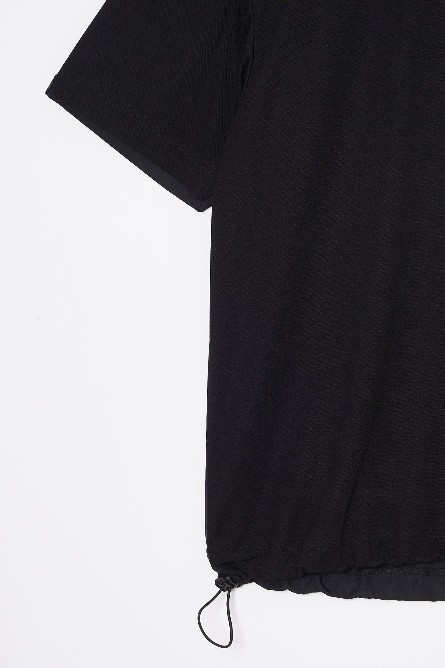 Mock Neck Dry T-shirt (Space Black)
