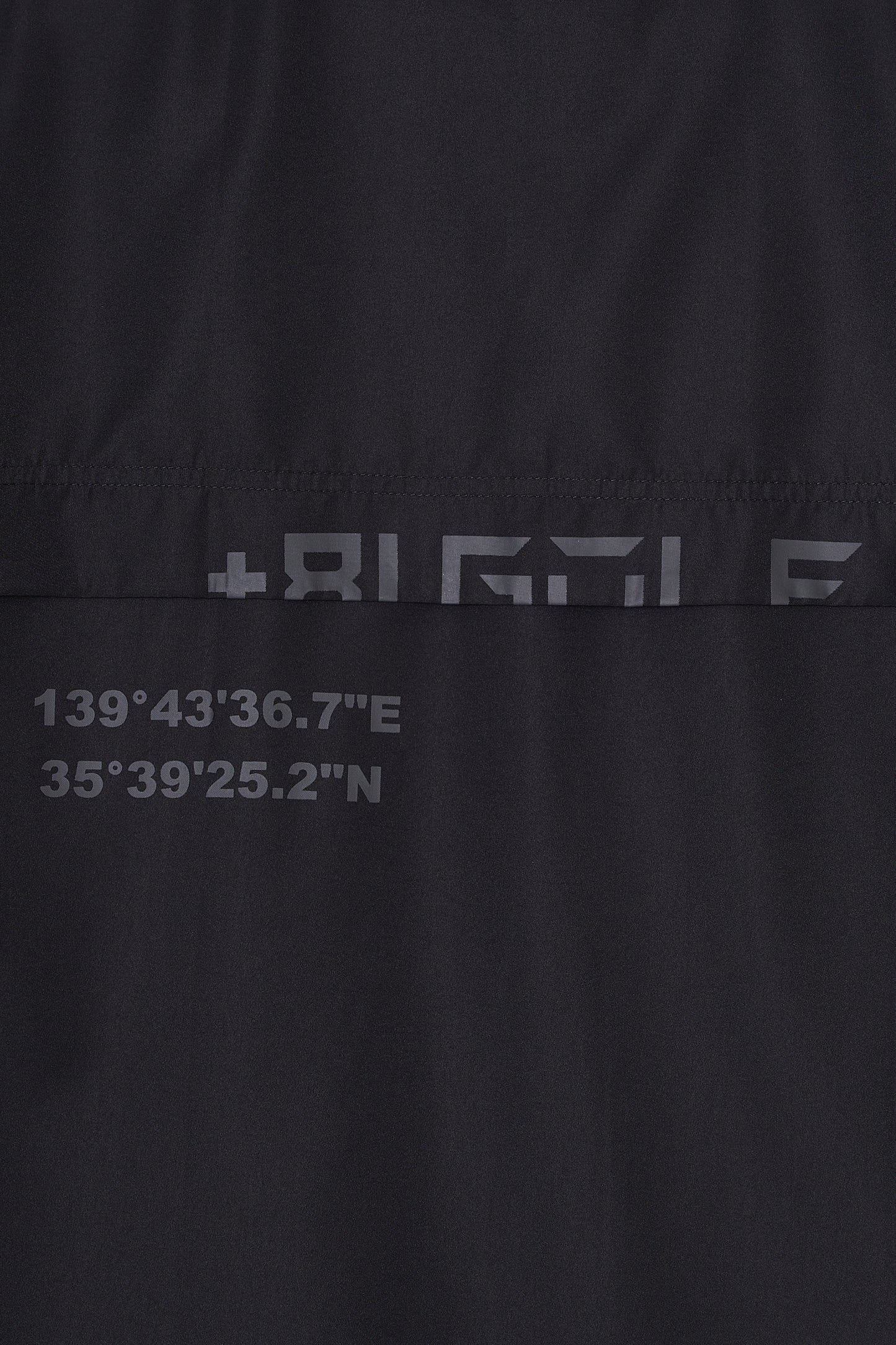Mock Neck Dry T-shirt (Space Black)