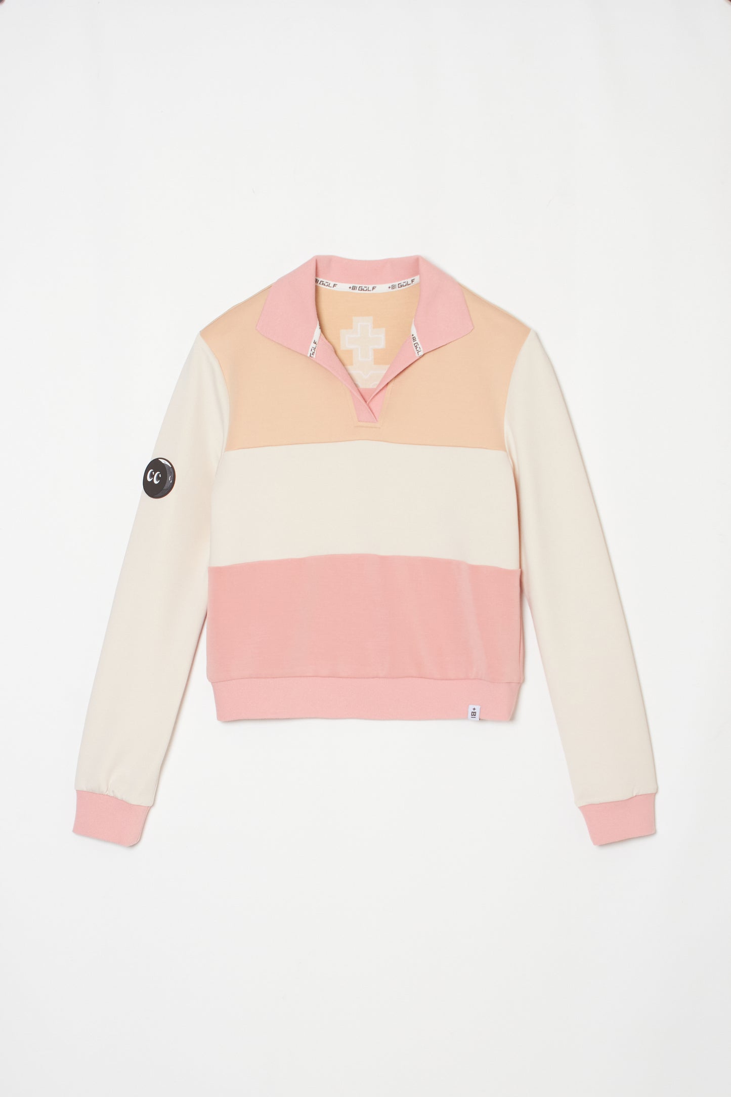 Astro-crew Sweatshirt (Jupiter Khaki / Candy Pink )