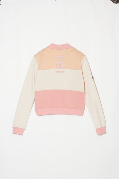 Astro-crew Sweatshirt (Jupiter Khaki / Candy Pink )