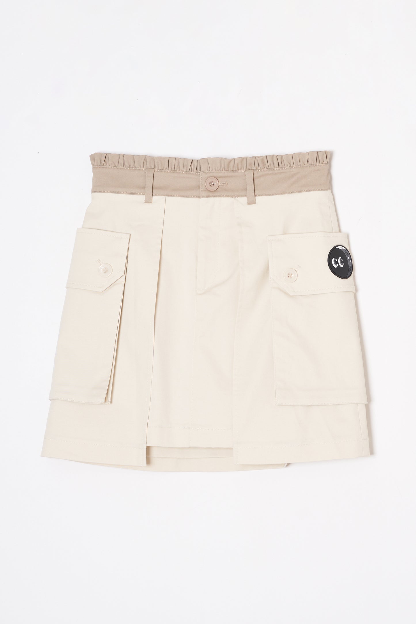 Soft Stretch Street Skirt (Ivory)