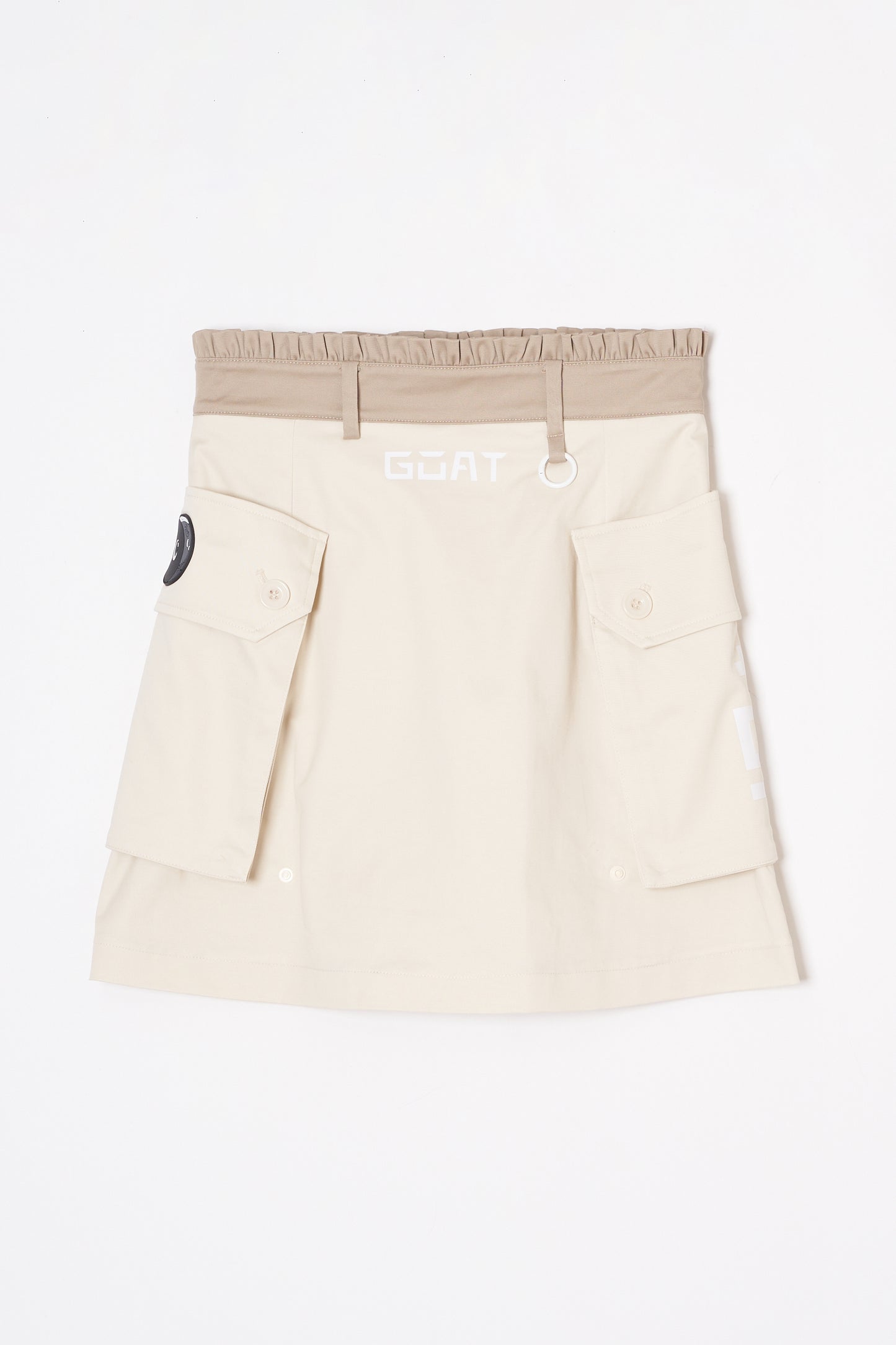 Soft Stretch Street Skirt (Ivory)