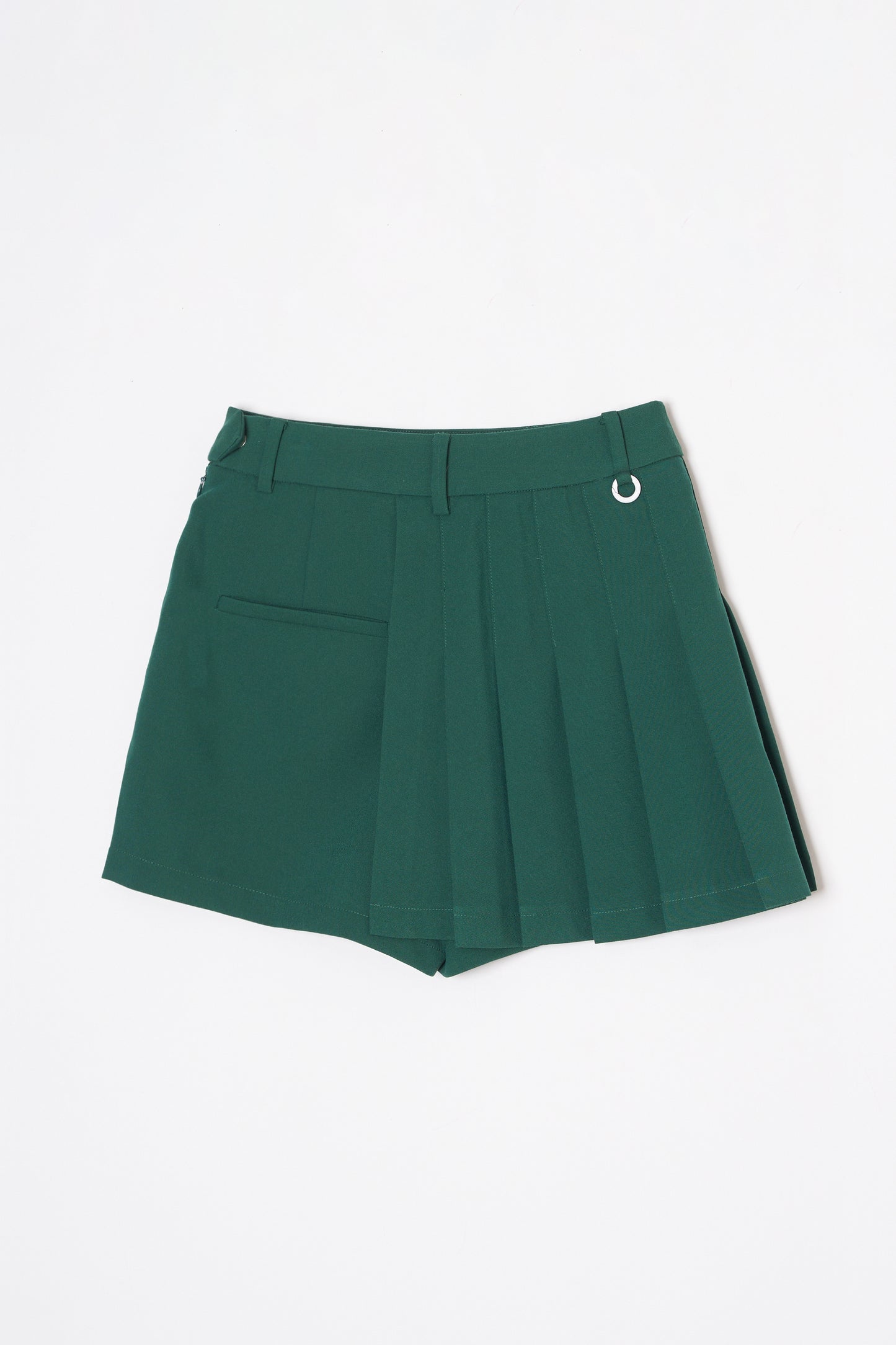 Pleats Shorts (Shiba Green)