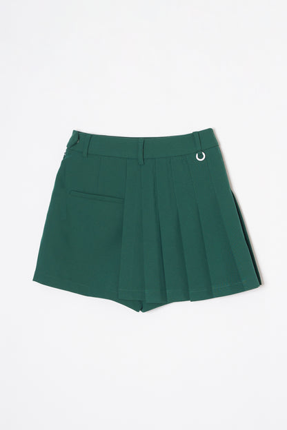 Pleats Shorts (Shiba Green)