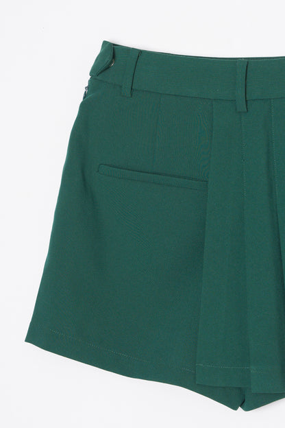 Pleats Shorts (Shiba Green)