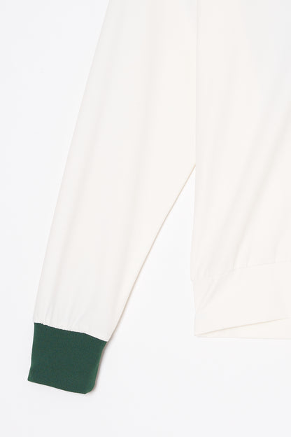 Long Sleeve-T (Polar White / Shiba Green)