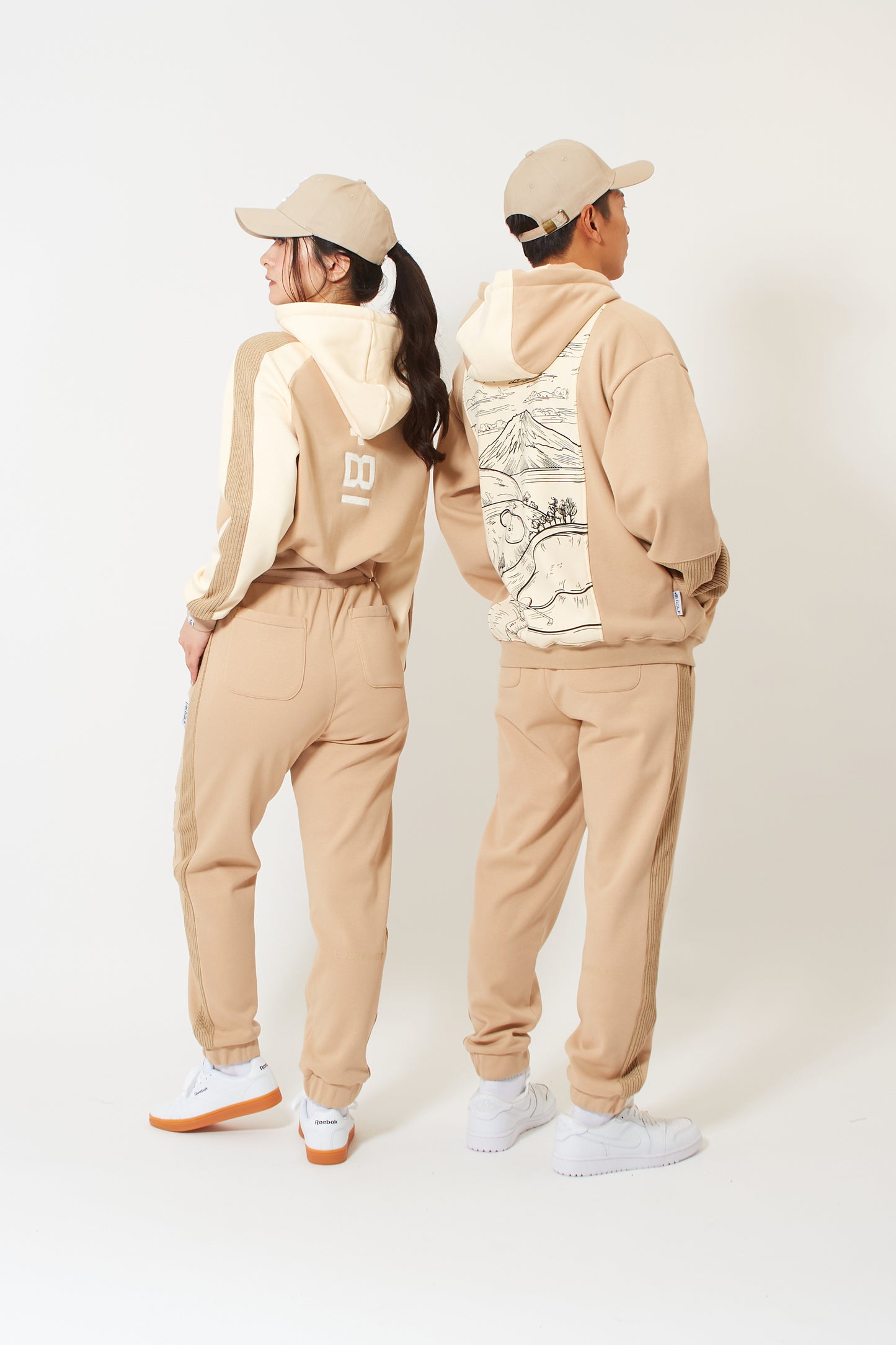 Sweat Pants (Cream Beige)