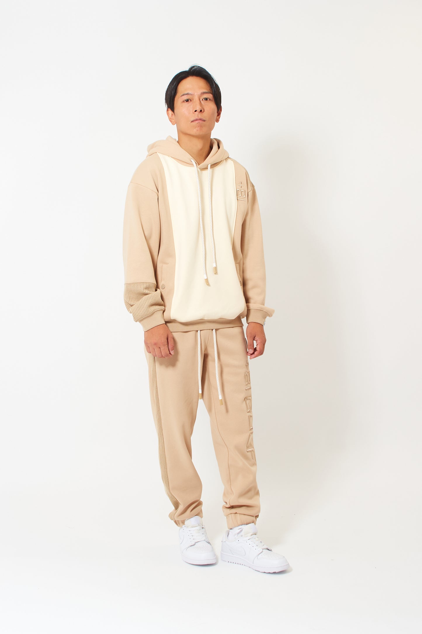 Icon Pullover Hoodie (Cream Beige)