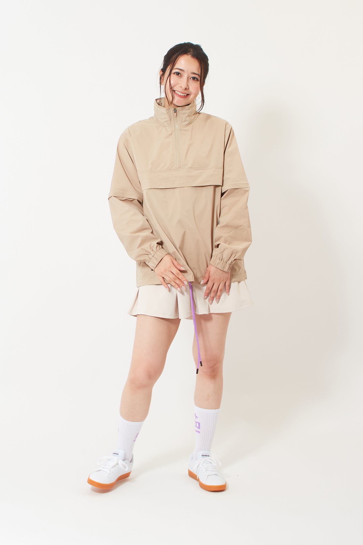 Pull-Over Jacket (Safari Beige)