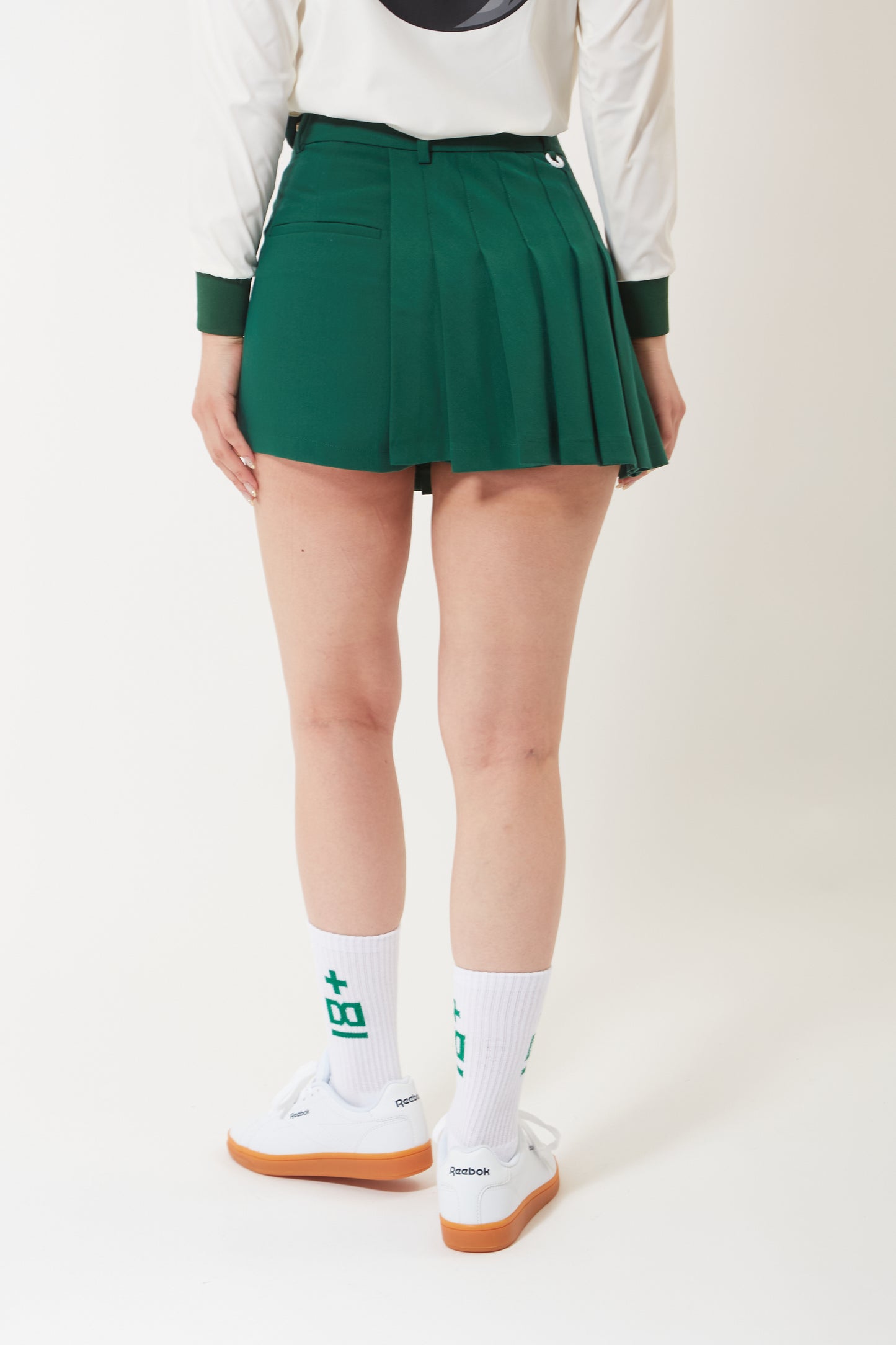 Pleats Shorts (Shiba Green)