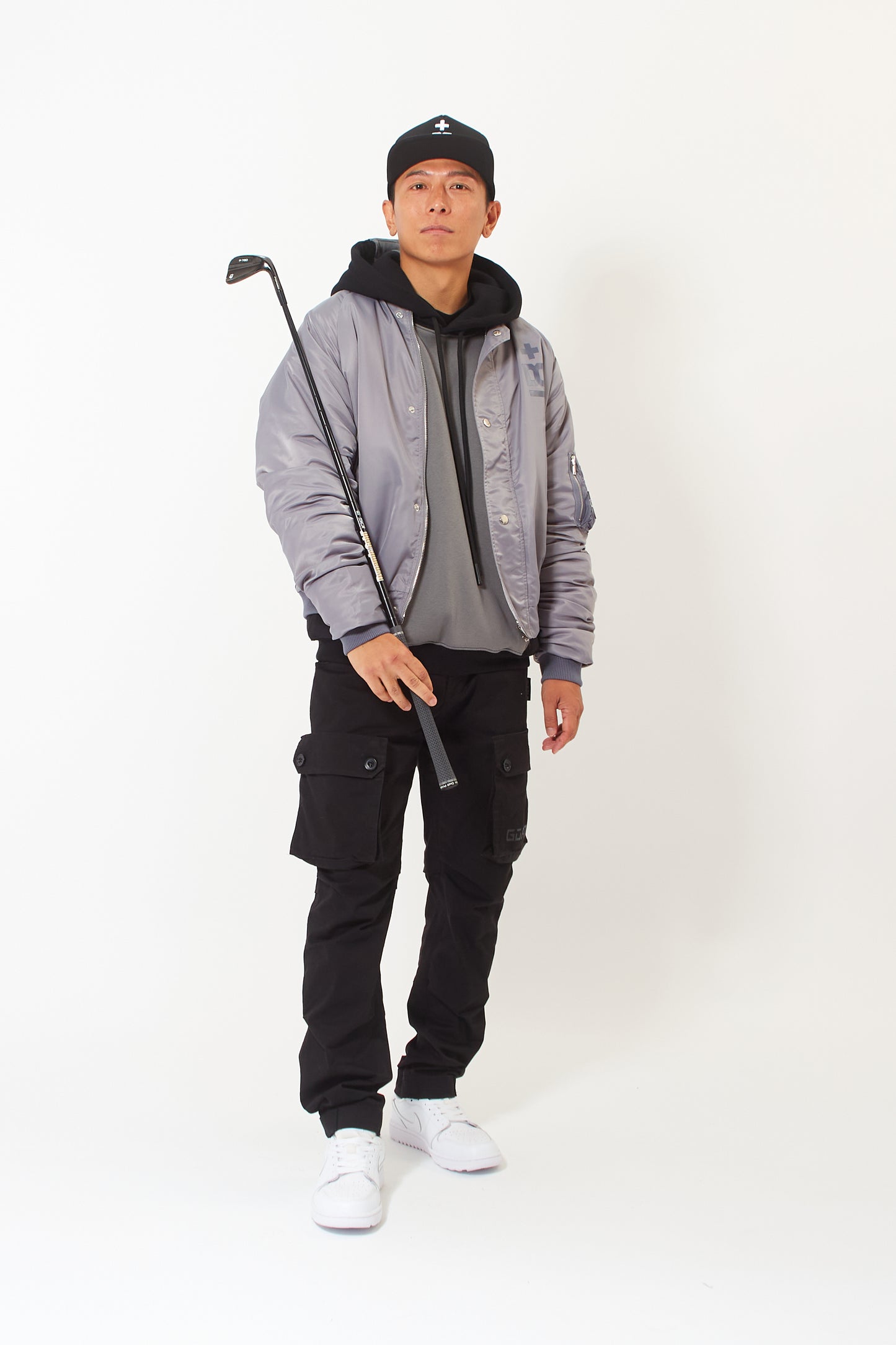 Icon Stadium Jumper (Silver Gray)