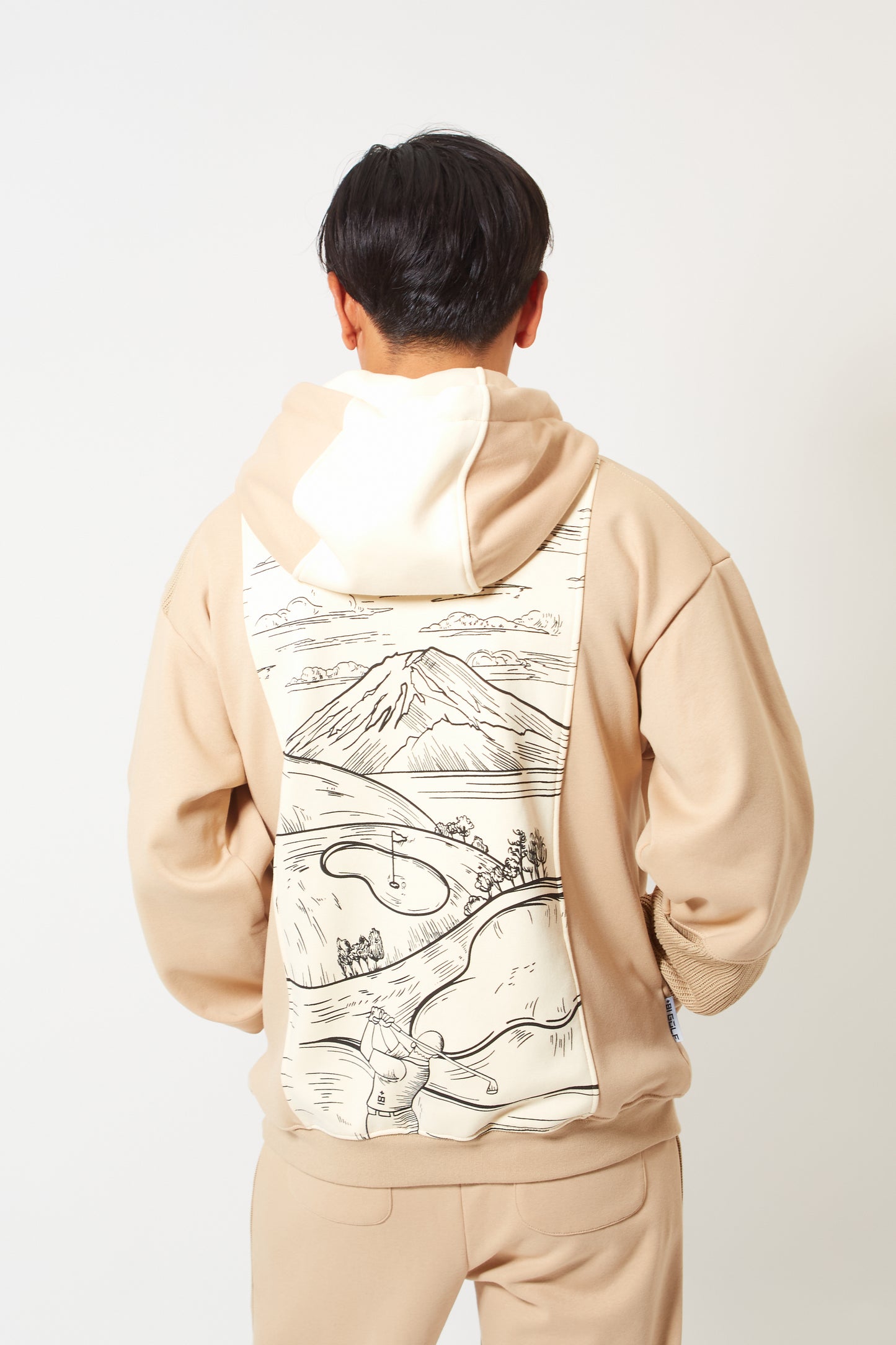 Icon Pullover Hoodie (Cream Beige)