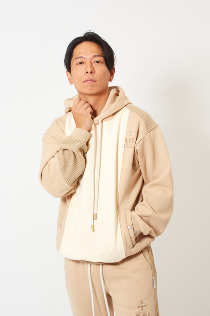 Icon Pullover Hoodie (Cream Beige)