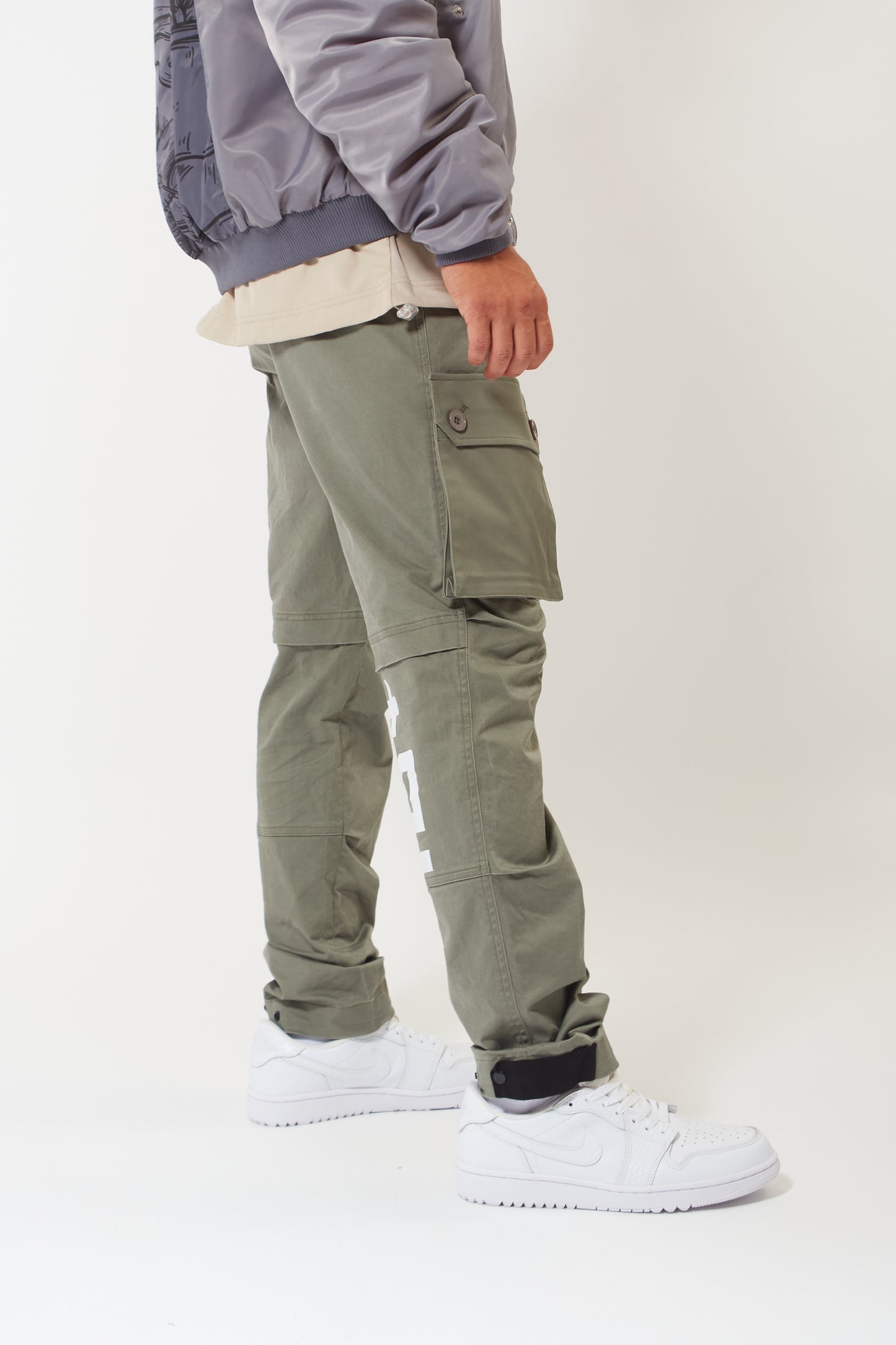 Soft Stretch Street Pants (Olive Green)