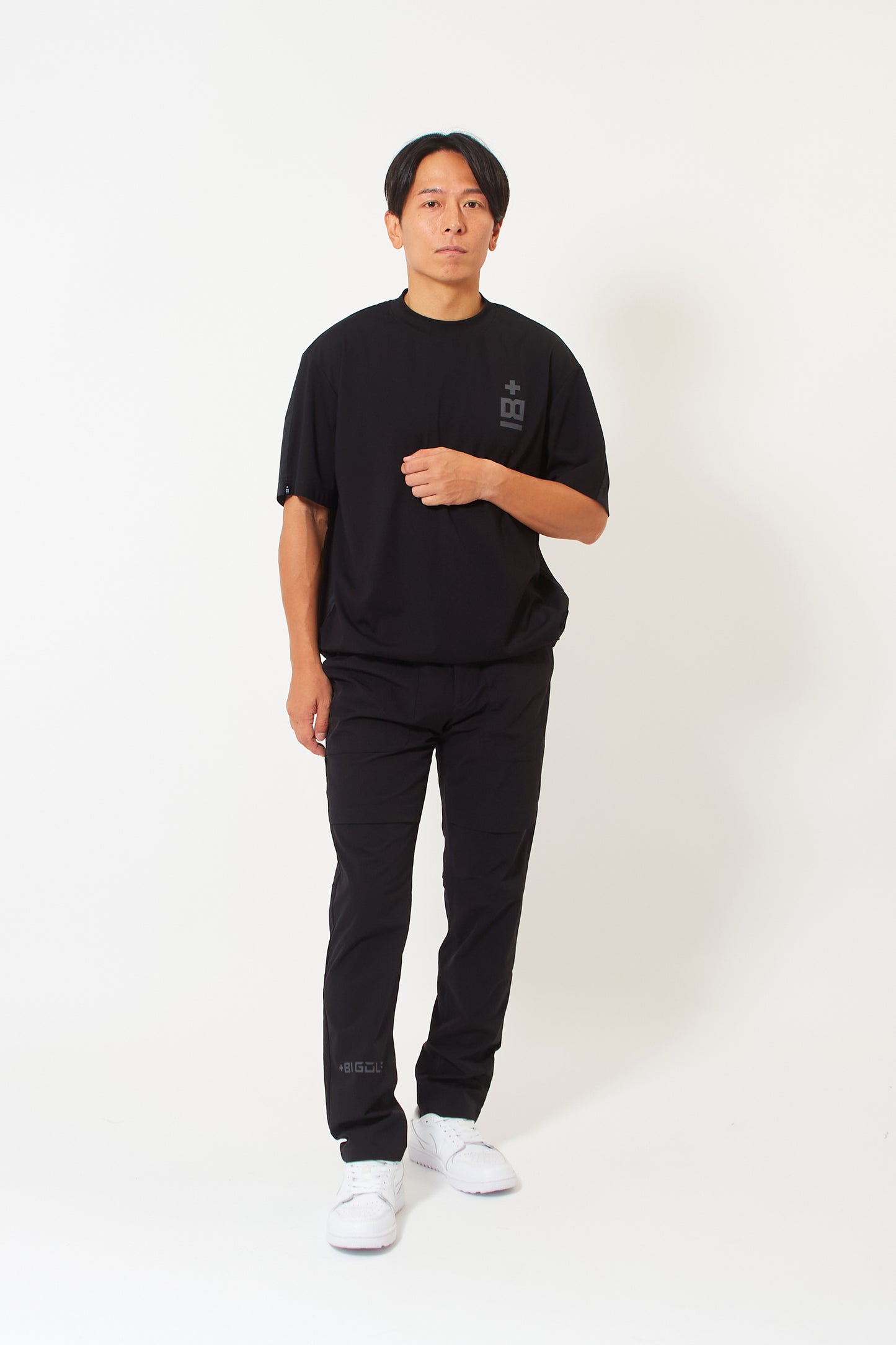 Vent Long-Pants(Whole Black)