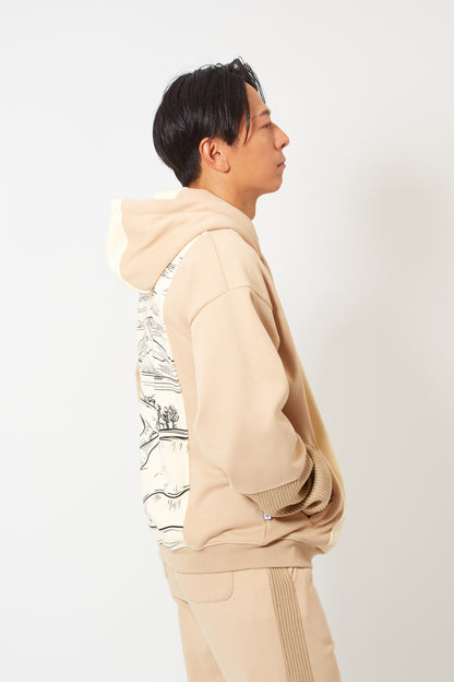 Icon Pullover Hoodie (Cream Beige)