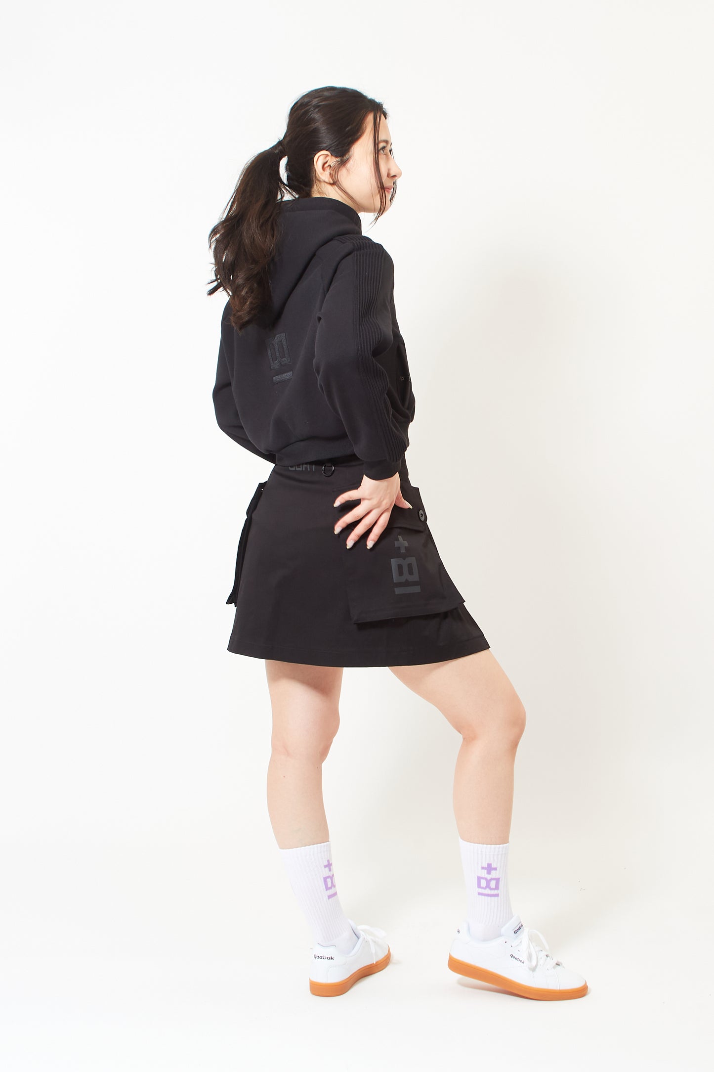 Soft Stretch Street Skirt (Black)