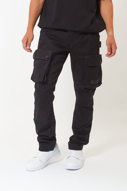 Soft Stretch Street Pants  (Black)