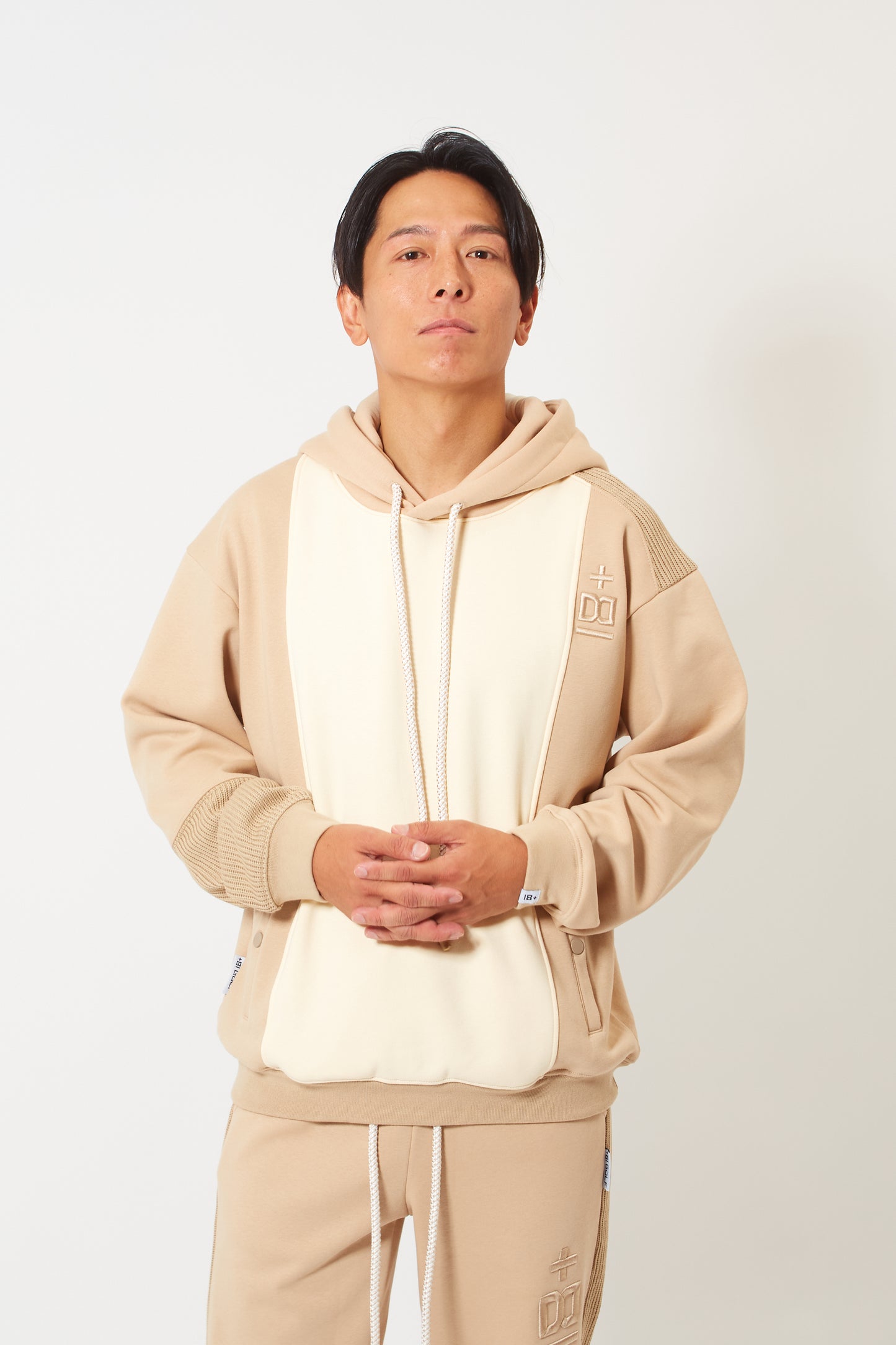 Icon Pullover Hoodie (Cream Beige)