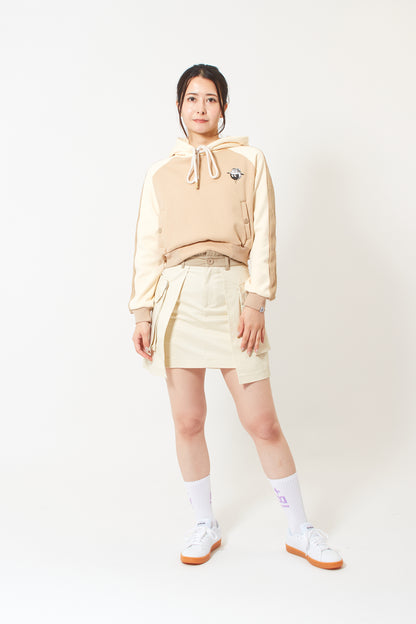 Soft Stretch Street Skirt (Ivory)