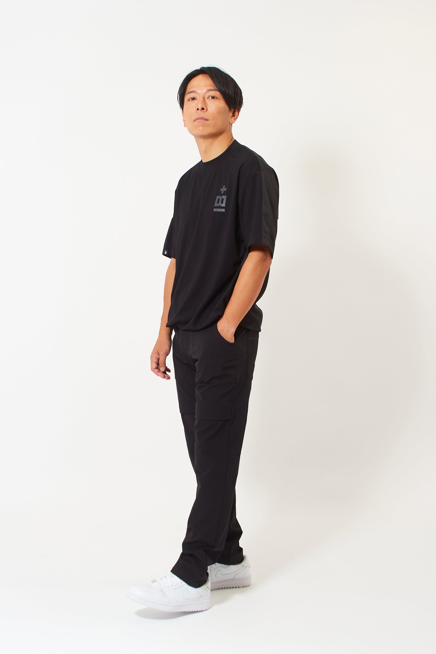 Vent Long-Pants(Whole Black)