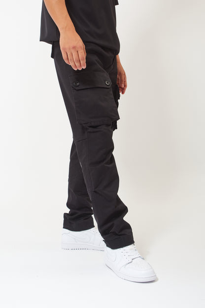 Soft Stretch Street Pants  (Black)