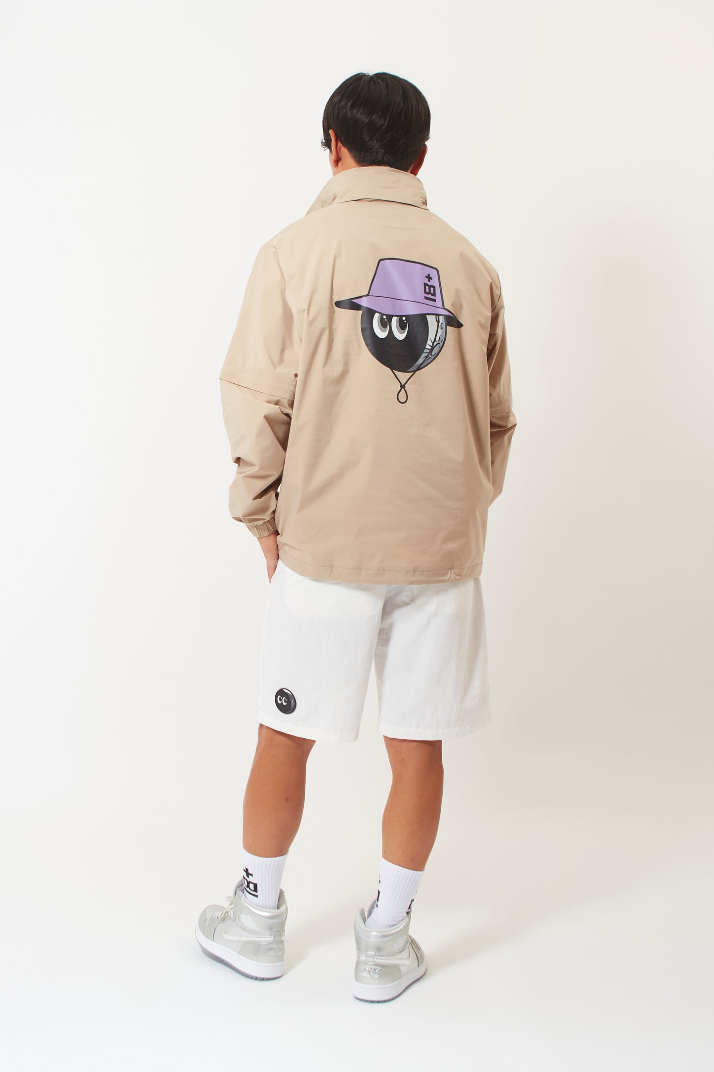 Pull-Over Jacket (Safari Beige)