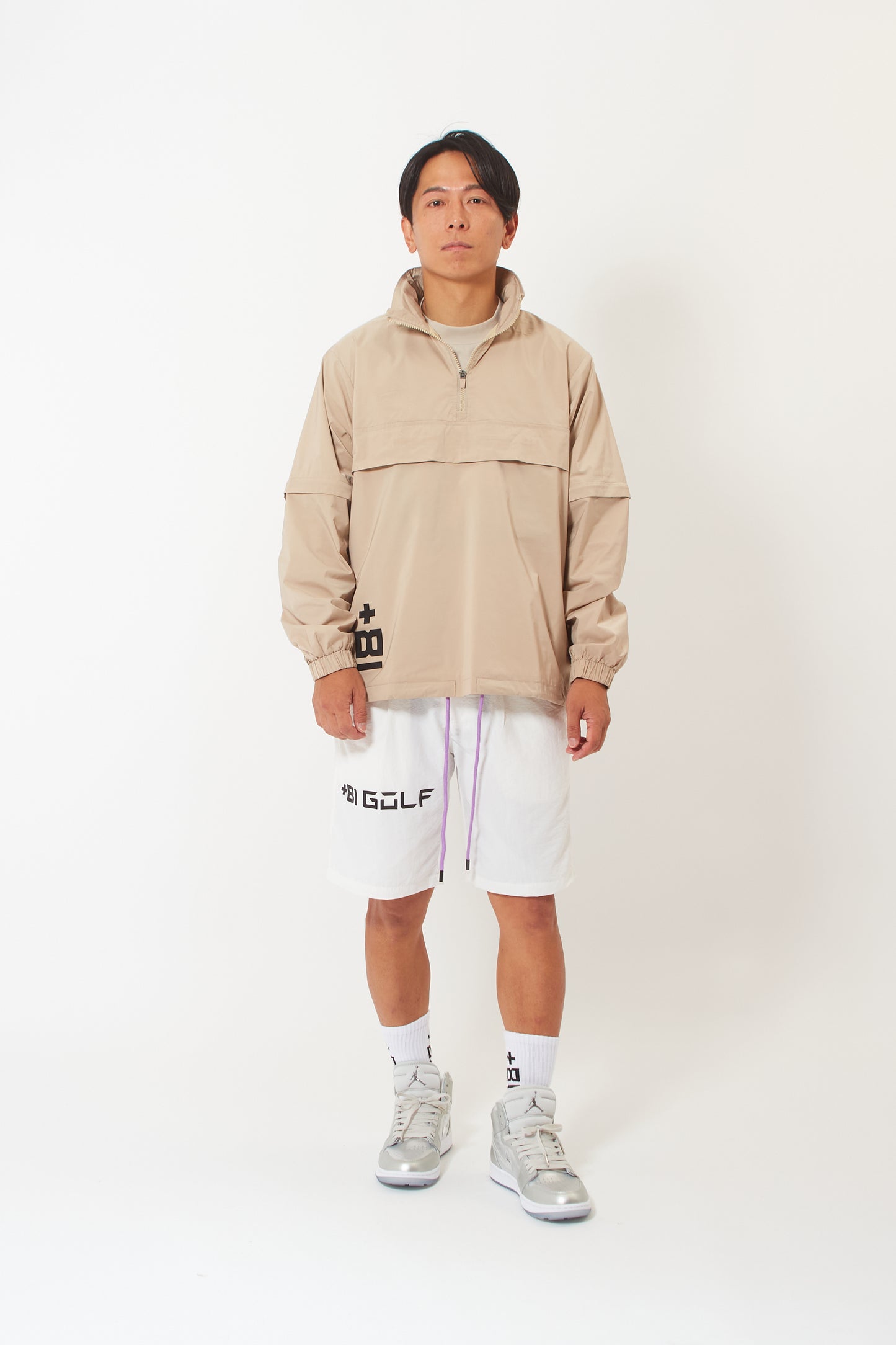 Pull-Over Jacket (Safari Beige)