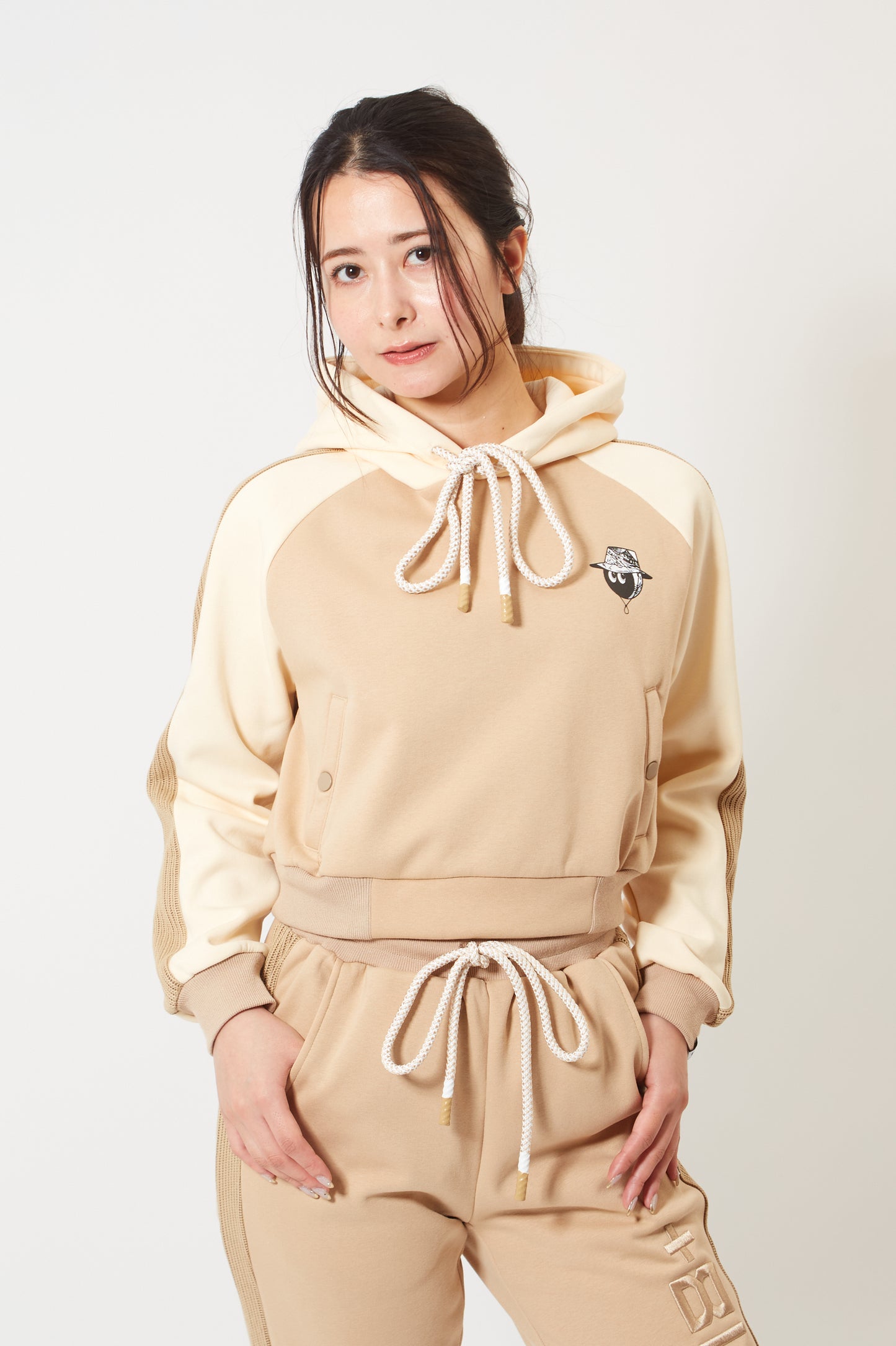 Pullover Hoodie(Cream Beige)