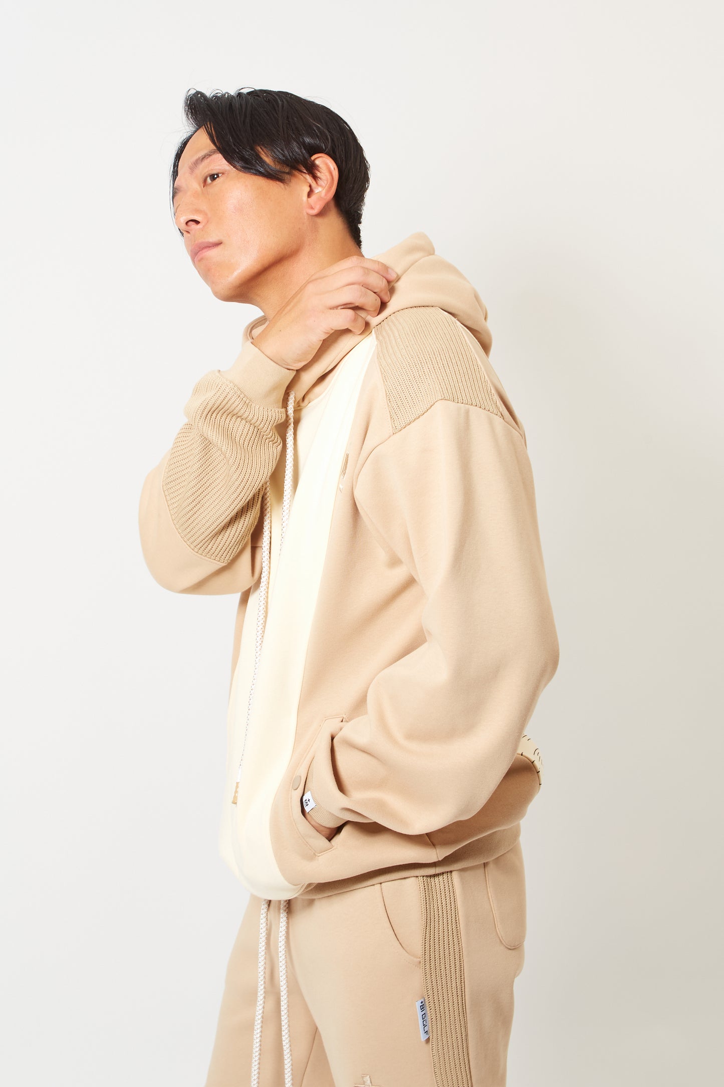 Icon Pullover Hoodie (Cream Beige)