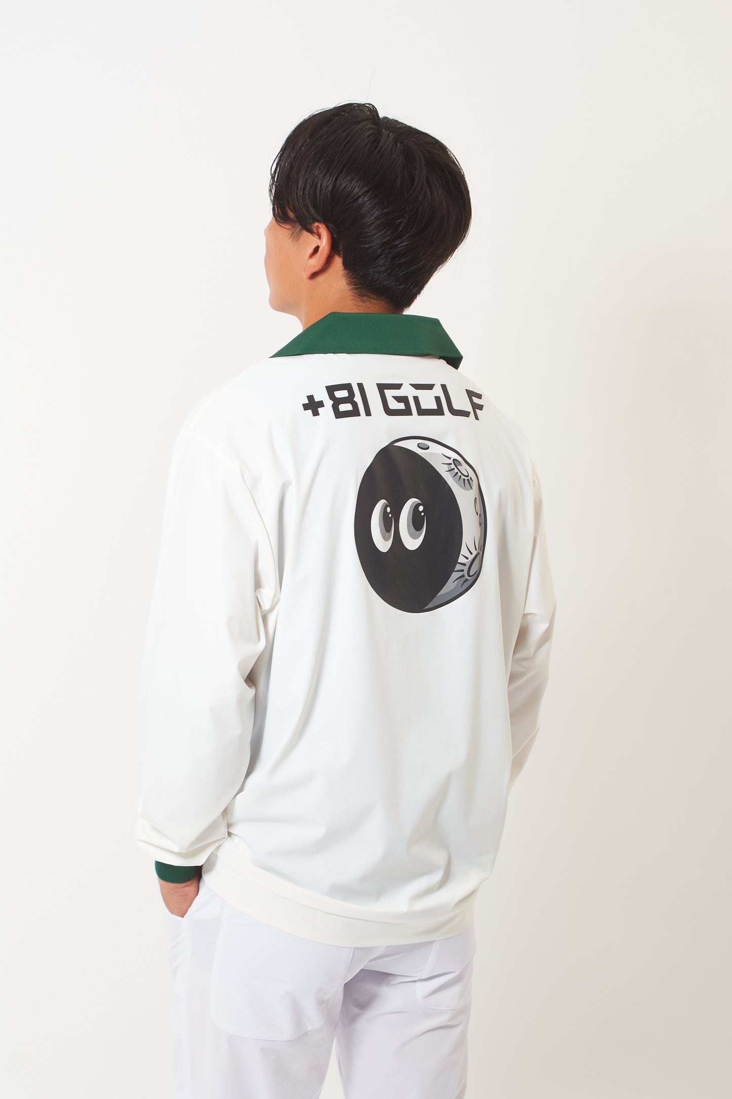 Long Sleeve-T (Polar White / Shiba Green)