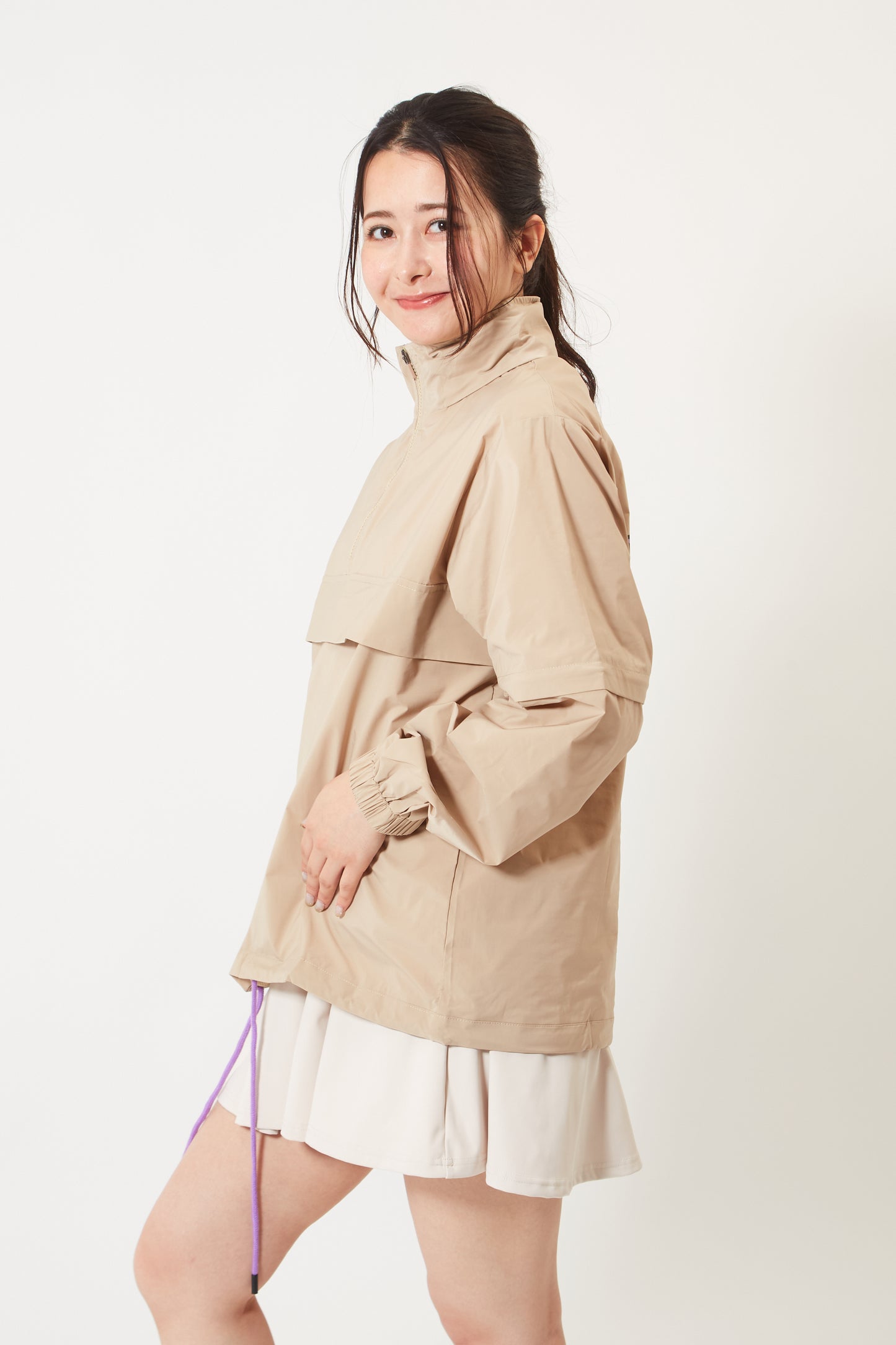 Pull-Over Jacket (Safari Beige)