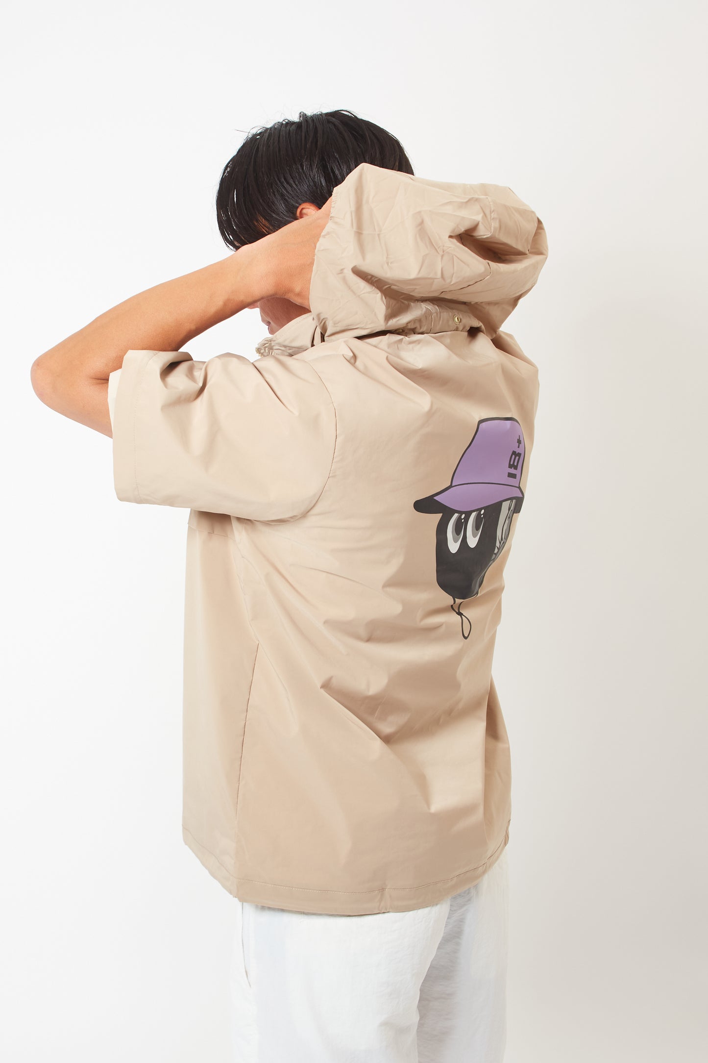 Pull-Over Jacket (Safari Beige)