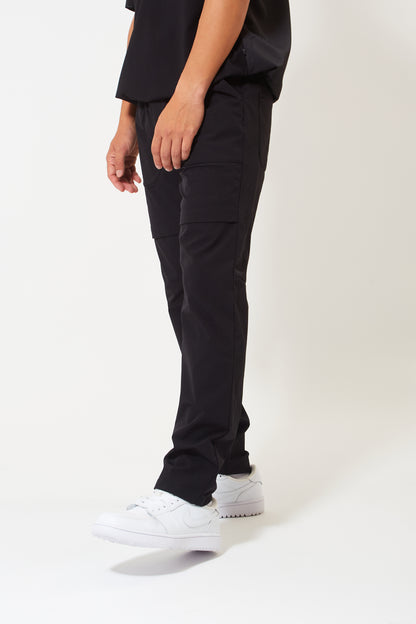 Vent Long-Pants(Whole Black)